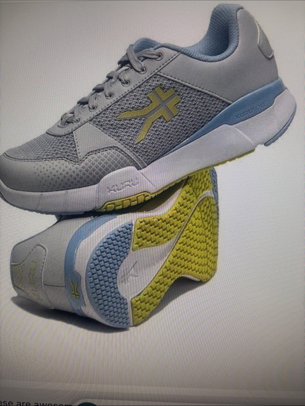 NWB Kuru  Women’s Quantum Walking shoe.   Size 8